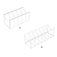 thumbnail image 3 of Minnieouse Soporte de almacenamiento para cinturón con compartimento, solución organizadora de cinturón resistente y duradera, organizador de Ropa, zapatos y accesorios Miscelánea caja de 7 rejillas, 3 of 6