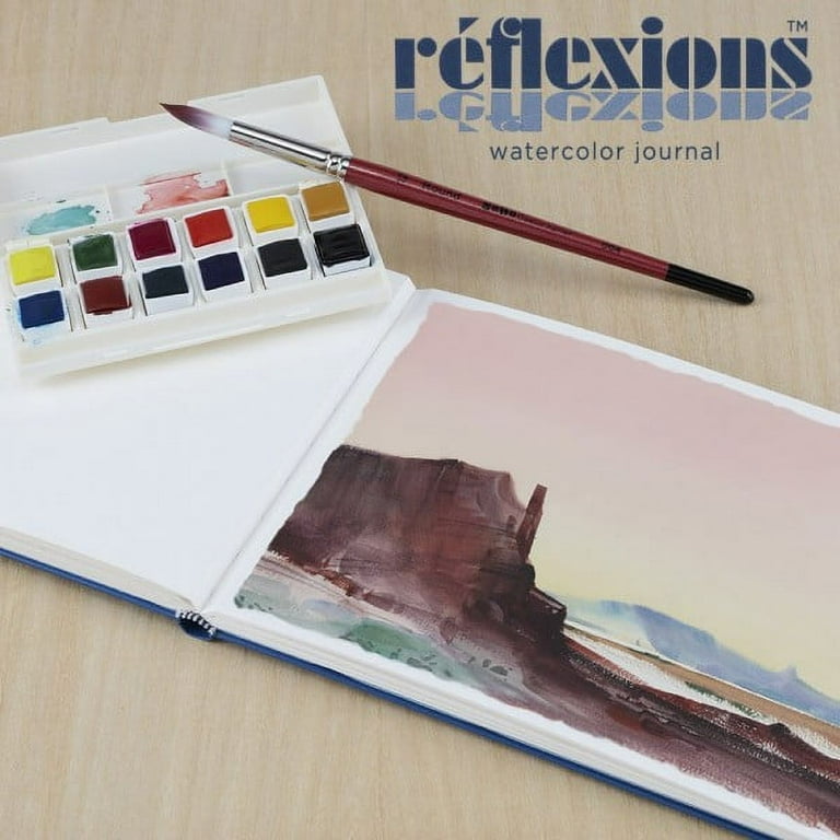 140lb Watercolor Journal Sketchbook, Creative Gift for Artist