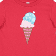 thumbnail image 4 of Inktastic Valentine's Day Ice Cream Cone Boys or Girls Baby T-Shirt, 4 of 5