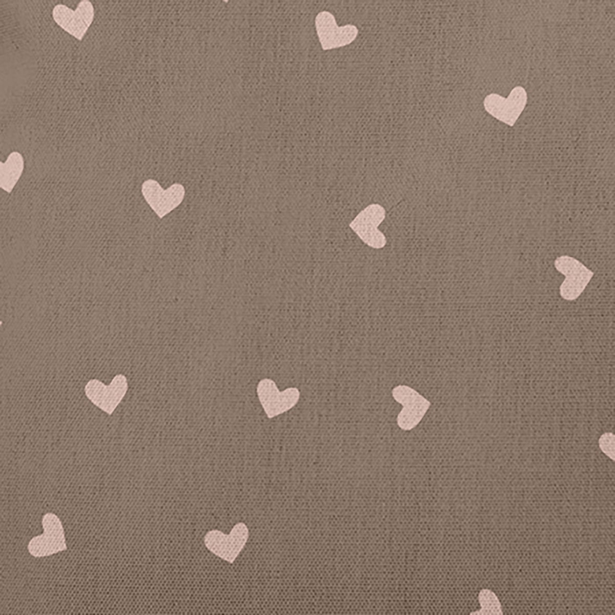 20" x 20" Simply Daisy Little Hearts Polyester Accent Pillow, Sunwashed Brick Qty 1