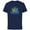 Navy, variant on Disney Lilo & Stitch Love You A Latke Hanukkah - Short Sleeve Cotton T-Shirt for Adults - Customized-Black