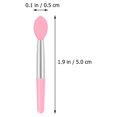 thumbnail image 3 of 10pcs Lip Brushes Portable Mini Lipstick Brush Applicator Makeup Accessory, 3 of 5
