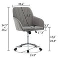 thumbnail image 7 of New TY Adjustable Office Chair, Home Bedroom, Ergonomic Swivel Chair, Backrest Seat, Comfortable for Long Sitting, 7 of 7