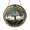 Acrylic 3.5 Inch, variant on Stylized Ancient Tree Stained Glass Style Suncatcher – Round Window Hanging