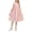 E162-Pink, variant on Girls Summer Ombre Sleeveless Cute Dress, Fashion Round Neck Casual Soft Short Dress, Kids Daily Versatile Dress