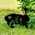 thumbnail image 2 of Isvgxsz Bunny Garden Statues Metal Rabbit Yard Art Outdoor Black Rabbit Decor Animals Stake Garden Decorations Outdoor Garden Statue for Lawn and Yard Decor Ornaments, 2 of 6