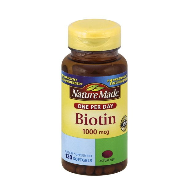 BIOTIN SFGLS 1000 MCG