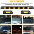 thumbnail image 4 of TopOne 3Pcs Cabine Toit Marqueur LED Lumières Pick-Up Avertissement Lampe de Circulation Compatible pour 07-13 Chevrolet Gmc, 4 of 8