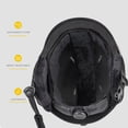 thumbnail image 4 of Casco de snowboard profesional con 8 respiraderos, casco cálido de esquí ABS EPS para hombres y mujeres, 4 of 8