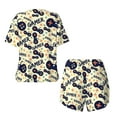 thumbnail image 5 of Lsque Game Controller Women's Short-Sleeved Pajama Set - 2 Piece Soft and Lightweight Sleepwear Set-Small, 5 of 9