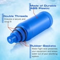 thumbnail image 2 of 2-Pack Pool Skimmer Plug, Pool Skimmer Cover, Skimmer Winter Plug for 1.5In and 2.0In Threaded Skimmers 9In, 2 of 7
