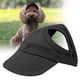 thumbnail image 5 of Gorra de béisbol para perros y gatos, ajustable, perfecta para viajes y deportes de verano (negra, grande) Gorra de rayas para exteriores para mascotas, 5 of 8