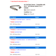 thumbnail image 2 of Air Fuel Ratio Sensor - Compatible with 2013 - 2018 Nissan Altima 2.5L 4-Cylinder 2014 2015 2016 2017, 2 of 2