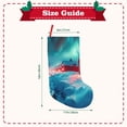 thumbnail image 3 of KLL Aurora Borealis Village for 18" Christmas Stocking Snowman Xmas Stocking Holiday Christmas Decoration Gifts for Family Kids, 3 of 8