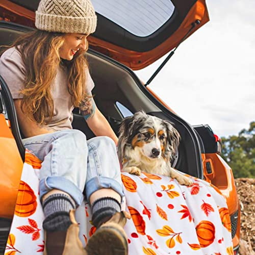 inhand Fall Throw Blanket Halloween Pumpkin Autumn Plush Fall Decor Fleece Fuzzy Picnic T Walmart