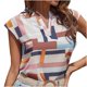 thumbnail image 1 of Tops Para Mujer Elegante Blusa Casual Moda Sin Mangas Vendaje Jersey Impresión Odeerbi ODB162839, 1 of 8