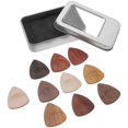thumbnail image 3 of Wood Guitar Picks Set with Carrying Case – Thick, Durable, and Ergonomic Design for Electric and Folk Guitars – Ideal for Musicians and Sharing, 3 of 5