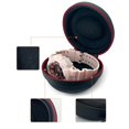 thumbnail image 2 of Waterproof Storage Case Hard EVA Portable Travel Box Wristwatch Anti Dust Carrying Bag Unique Zippered Protective Cover Red, 2 of 5