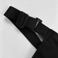 thumbnail image 5 of WAVSUF Girls Boys Snow Ski Overalls Multi Pockets Insulated Puffer Down Ripstop Snowboarding Winter Pants Black 4, 5 of 9
