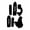Black, variant on Nihilo Concepts Frame Grip Tape Compatible with Yamaha YZ 125/250 (1996-2001)
