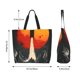 thumbnail image 5 of Fotbe Retro Space Rocket Launch Bolsa Tote Estética de Lona con Estampado para Mujer - Bolsa Reutilizable de Hombro Casual para Vacaciones, Compras, Trabajo y Gimnasio, 5 of 8