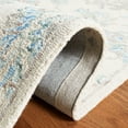 thumbnail image 5 of SAFAVIEH Micro-Loop Raschelle Floral Area Rug, Ivory/Grey, 5' x 5' Square, 5 of 8