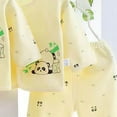 thumbnail image 5 of GXWEA 3-6 Month Boy Clothes Newborn Clothes For Boys Newborn Boy Girl Clothes Unisex Infant Romper Pants Set Hat Outfits Toddler Multiple Pieces, 5 of 9