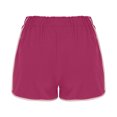 thumbnail image 4 of Vivianyo HD Shorts for Women Summer Clearance Women's Summer Solid Color Sexy Elastic Waist Side Pleated Casual Shorts, 4 of 6
