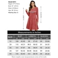 thumbnail image 3 of VEPKUL Womens Casual Plus Size Sweater Dresses 5XL, Long Sleeve Fall Dresses Crew Neck Tunic Dress with Pockets, 3 of 9