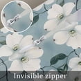 thumbnail image 7 of Flower Floral Body Pillow Cover 20 x 60 Inch Decorative Pillow Cover Botanical Spring Meadow Blooms Wildflower Lumbar Pillowcase Seasonal Rectangle Cushion Case for Couch Sofa Bed Living Room, 7 of 7