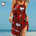 thumbnail image 1 of RWJDXD Hello Kitty Été Femmes Bikini Paréo Maillot de Bain Tunique Tenue de Plage Robe de Plage Mode Chaude Robe de Soirée Été, 1 of 1