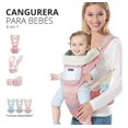 thumbnail image 4 of Mochila Porteo Ergonomico Baby Gaon Cangurera Bebé Portabebes 4 En 1 Rosa, 4 of 8