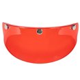thumbnail image 1 of Visera vintage Sunnimix para casco de motocicleta 15 Cm X 5 Rojo transparente, 1 of 7