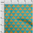 thumbnail image 2 of oneOone Polyester Spandex Teal Green Fabric Geometric Diy Clothing Quilting Fabric Print Fabric By Yard 56 Inch Wide, 2 of 5