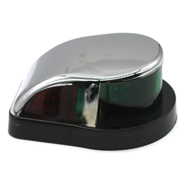 Yeacher LED Boat Navigation Light, LED Red and Green Marine Navigation Light,Boat LED Bow Light
