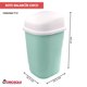 thumbnail image 4 of Bote de Basura Chico 2 Pack con Tapa Balancín  - Basurero de Plástico Resistente, Papelera para Baño, Cocina y Oficina (Blanco), 4 of 4