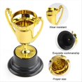 thumbnail image 5 of Plastic trophies, toy gold, silver and bronze trophies, 5 of 5