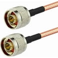 thumbnail image 1 of czcpp-N Câble Mâle vers N Mâle Faible Perte RG400 30cm pour Antenne WiFi 4G LTE GPS Routeur Radio Amateur, 1 of 4