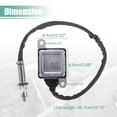 thumbnail image 5 of Unique Bargains Nox Sensor Replacement Fit for Dodge No.68085740AA Black, 5 of 7
