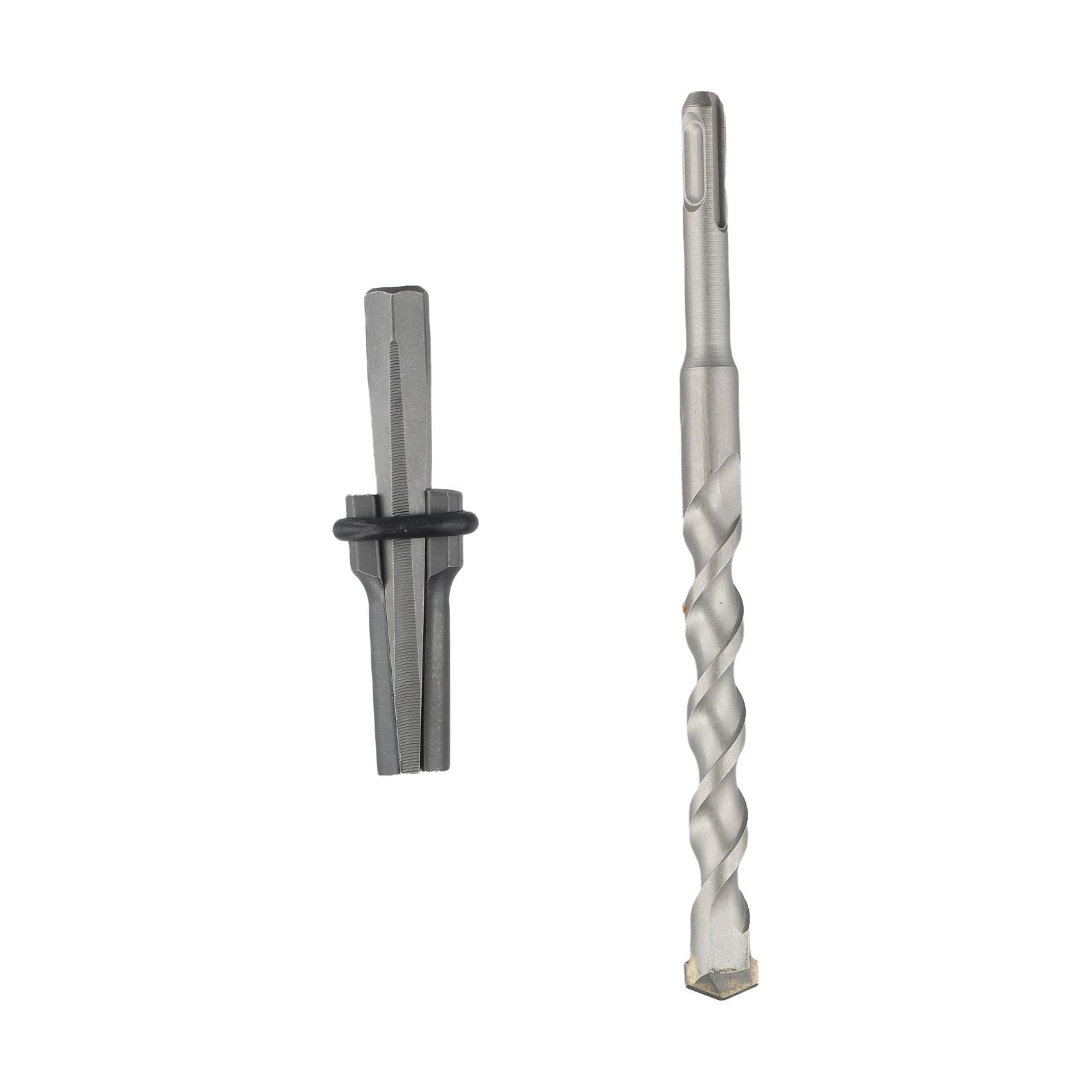 16-18Mm Metal Plug Wedges Concrete Rock Stone Splitter with Drill Bit for Stone 16Mm Set