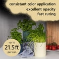 thumbnail image 3 of Creamy Vanilla Spray Paint | Water based & Odorless | Eco-Friendly & Vegan | Weather & UV-Resistant | For all Substrates | Fast Drying with High Coverage | For Indoor/Outdoor Use, 3 of 5