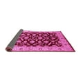 thumbnail image 2 of Ahgly Company Indoor Rectangle Oriental Pink Traditional Area Rugs, 7' x 9', 2 of 4