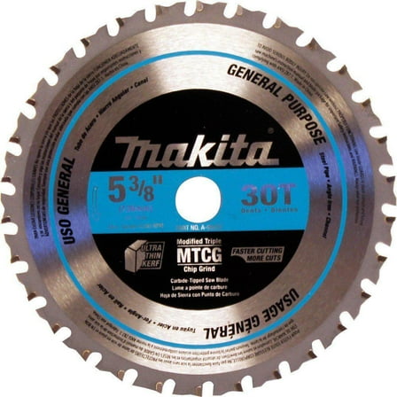 Makita A-95037 5-3/8 inch 30T Carbide-Tipped Circular Saw Blade