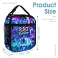 thumbnail image 4 of Movie Sing 2 3 Pcs Backpack Set With Lunch Bag And Pencil Case Casual Bookbag Lunch Box Pencil Box, 4 of 8