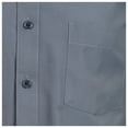 thumbnail image 4 of Manchester Camisa de Vestir Regular Fit  Gris Medio, 16.5" Cuello 35" Manga Manchester 5014A, 4 of 4