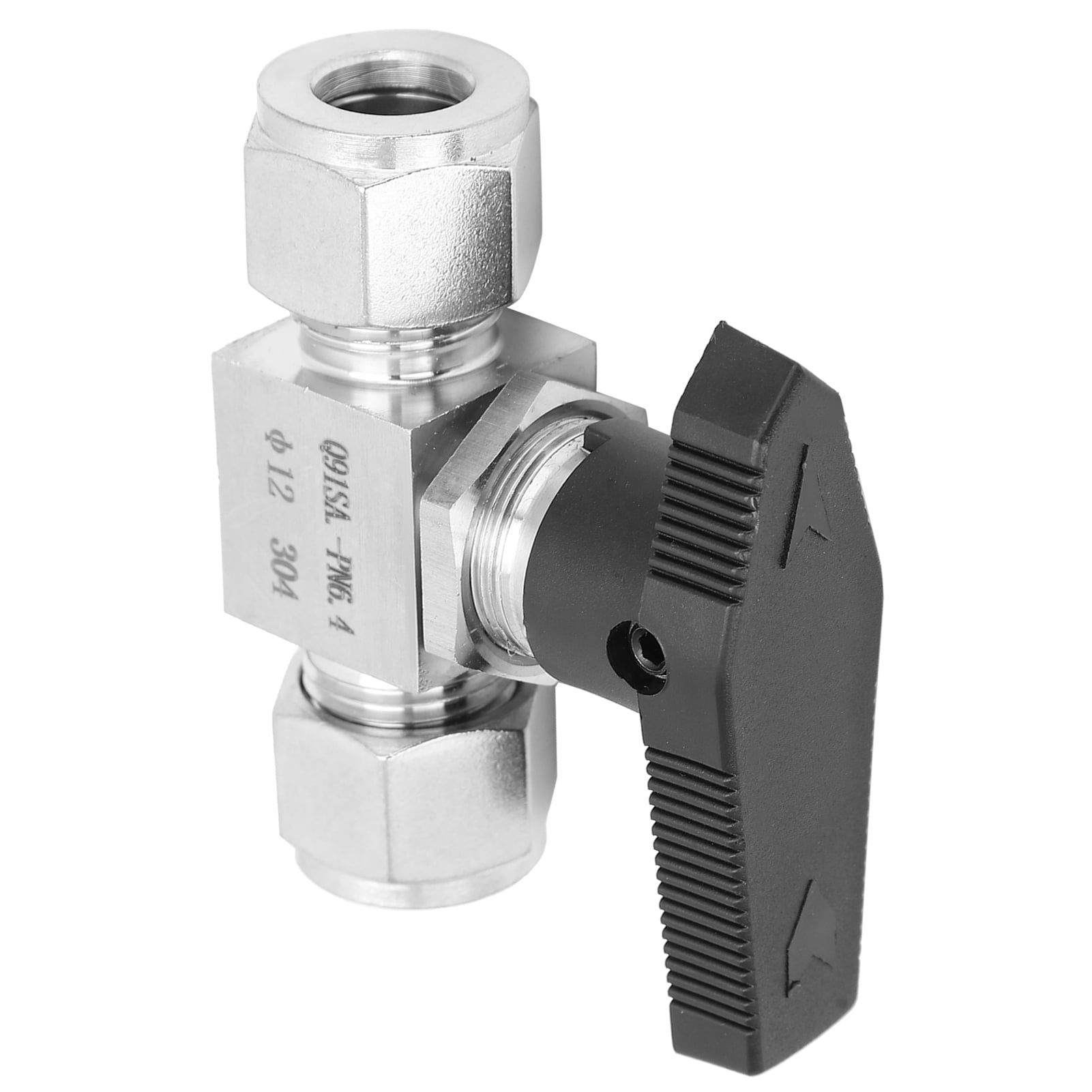 Strong Connection Smooth 930Psi Delicate SS‑44S6 Needle Valve Ф10 304 Stainless Steel Valve for Water Gas Oil Automobile And Shipbuilding Industry 