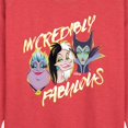 thumbnail image 2 of Disney Villians - Incredibly Fabulous - Women's Lightweight French Terry Pullover, 2 of 5