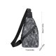 thumbnail image 3 of Bolso de Negocios para Hombre y Mujer | Bandolera Informal | Bolso de Hombro Multibolsillos de Gran Capacidad | Correa Ajustable | Bolso Frontal para Viajes, Fitness y Ciclismo | Gris Azulado, 3 of 6