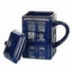 thumbnail image 1 of Doctor Who Tardis Mug Coffee Tea Cup Police Box Ceramic Mug With Lid Cover Birthday Gift, 1 of 5