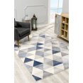 thumbnail image 4 of Rug Branch Havana Modern Area Rug and Runner, Abstract - Navy Blue - CA9992NY28, 4 of 8